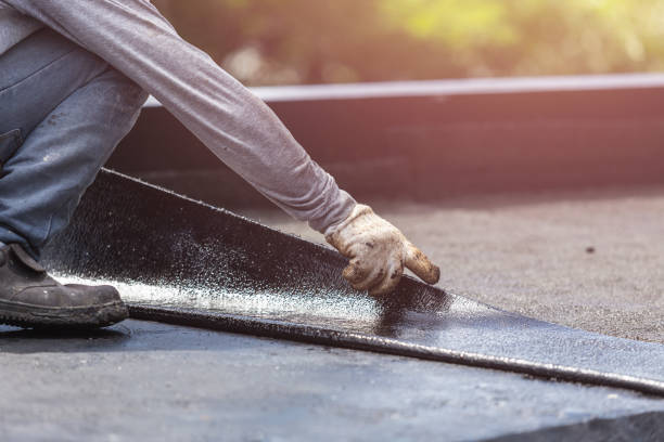 Professional Interior Drainage System technician working in Amherst, WI